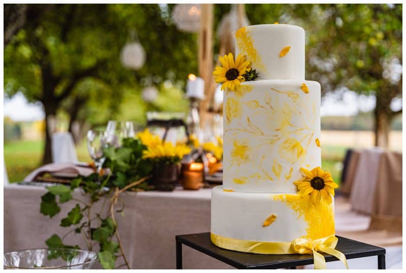 Anna Bäcker Süsse Schachtel Hochzeitstorte