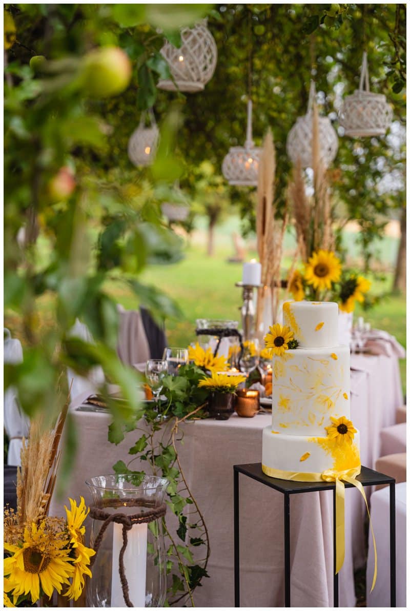 Anna Bäcker Süsse Schachtel Hochzeitstorte