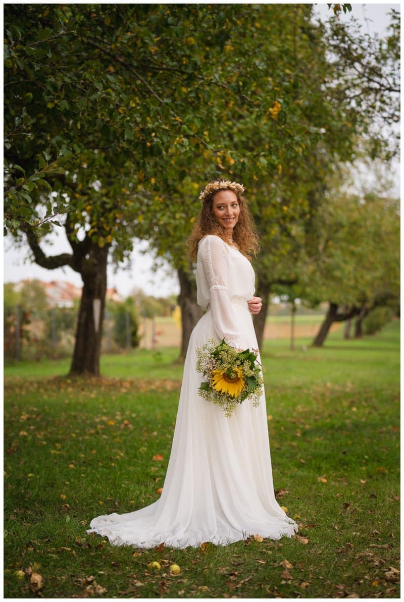 Heiraten im Garten bei Ulm