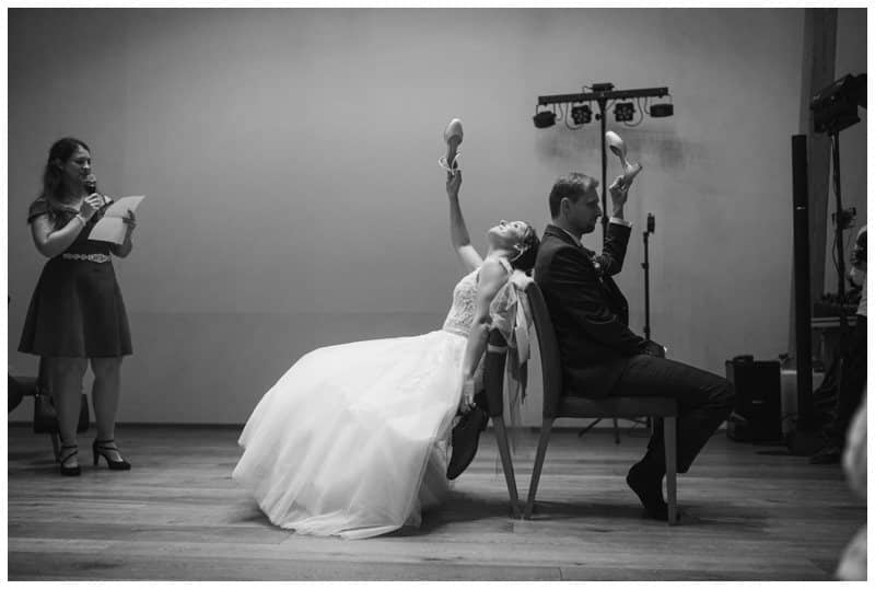 Das berühmte Spiel mit den Schuhen Hochzeit
