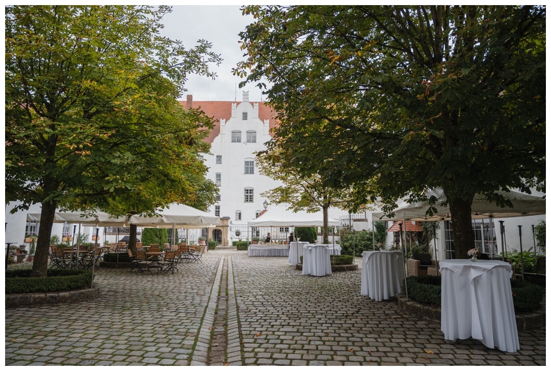 Innenhof Schloss Neuburg