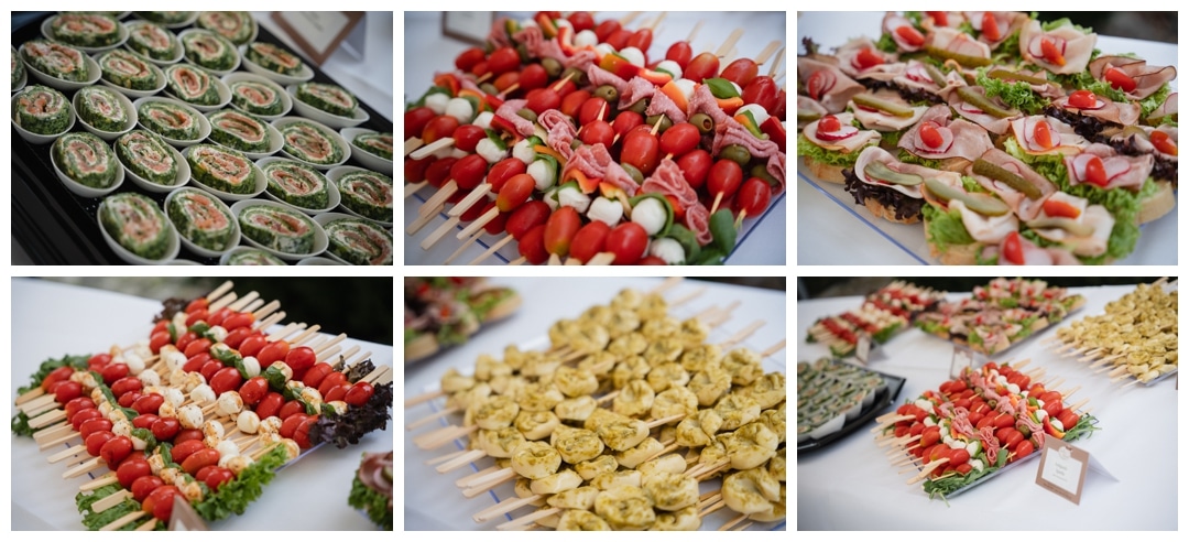 Fingerfood beim Sektempfang