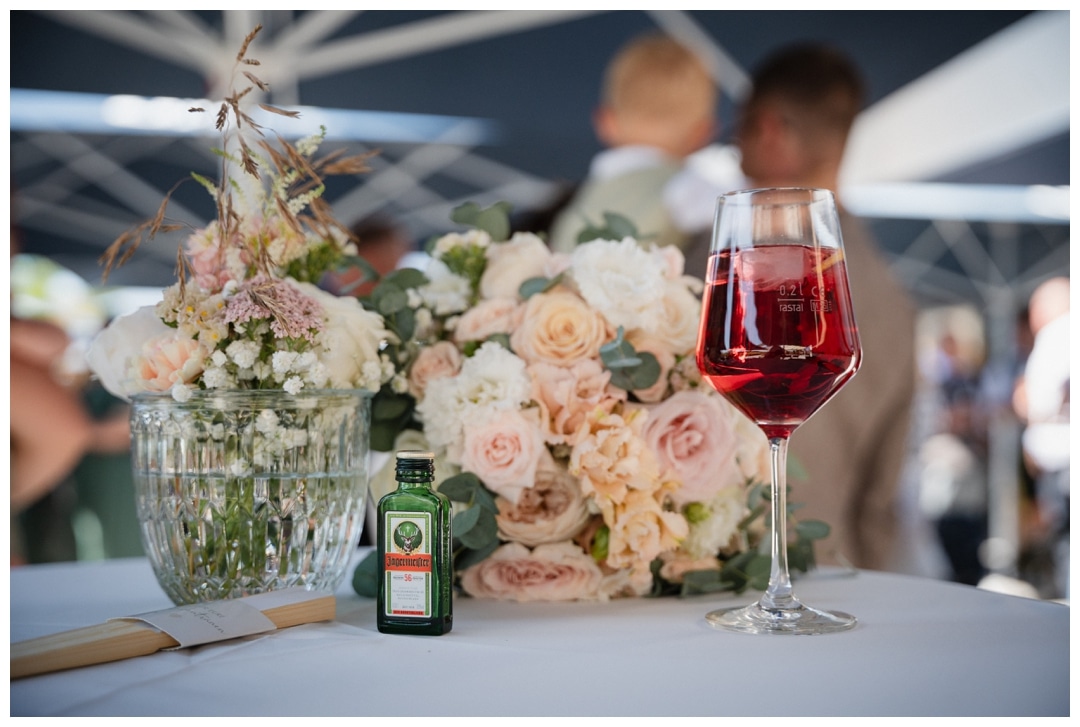 Jägermeister bei der Hochzeit