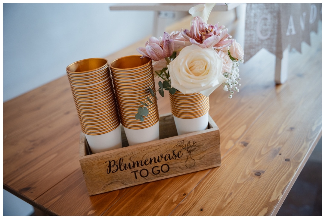 Idee für Blumen Hochzeit